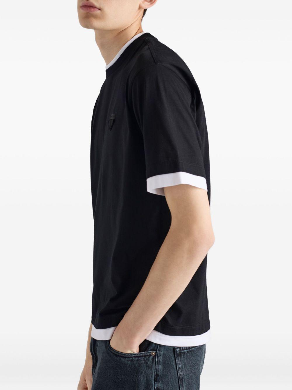 Cotton T-shirt UJN91211CD SWMOF0967 PRADA