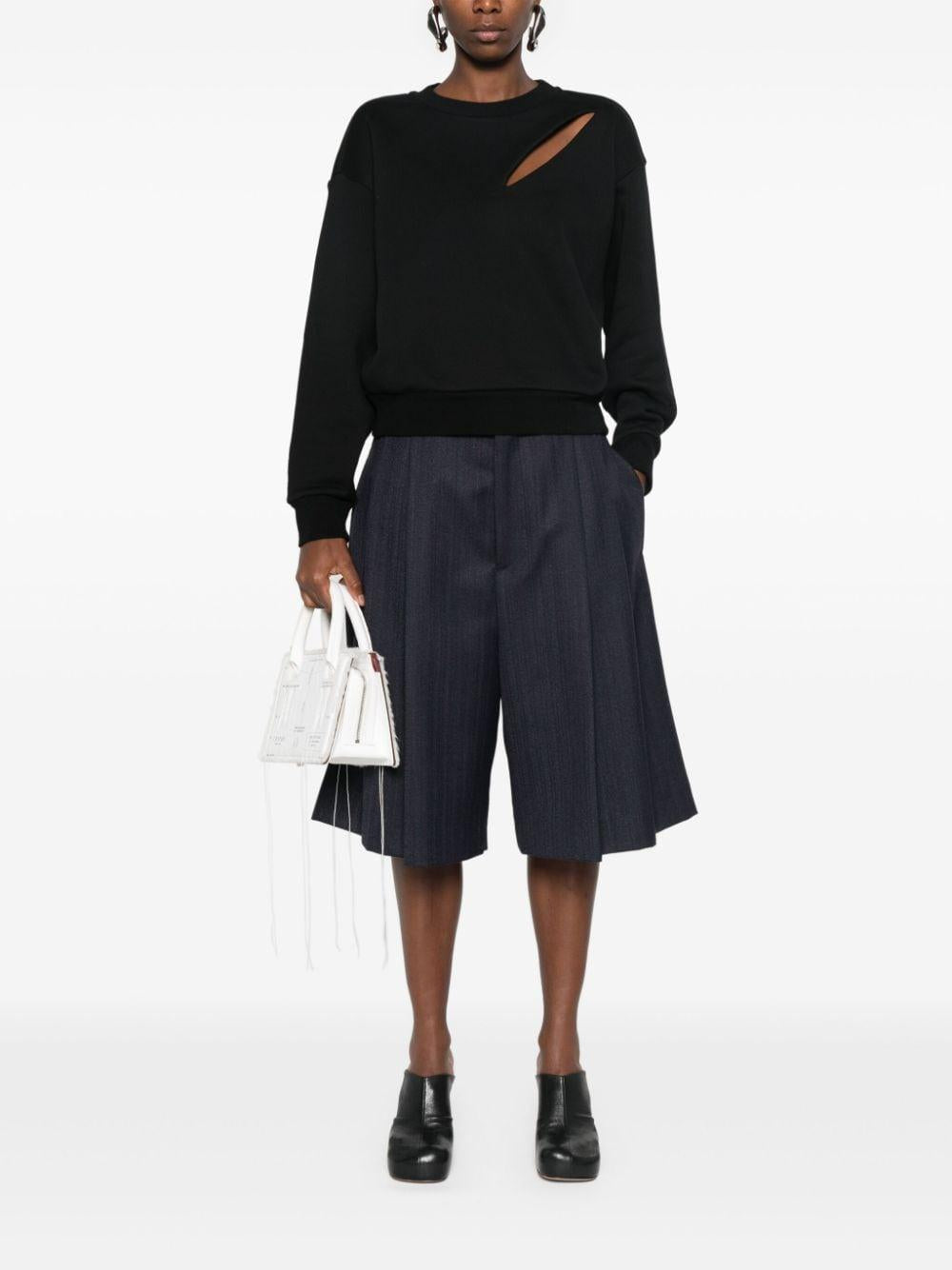Logo-embroidered sweatshirt 794769 QLAC81000 ALEXANDER MCQUEEN
