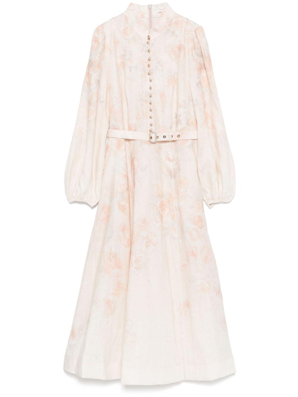 Crush midi dress<BR/><BR/><BR/> 9143DR251 CIAFLO ZIMMERMANN