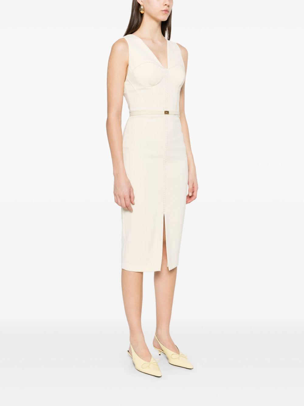 Crepe midi dress AB70651E2 DC7 ELISABETTA FRANCHI