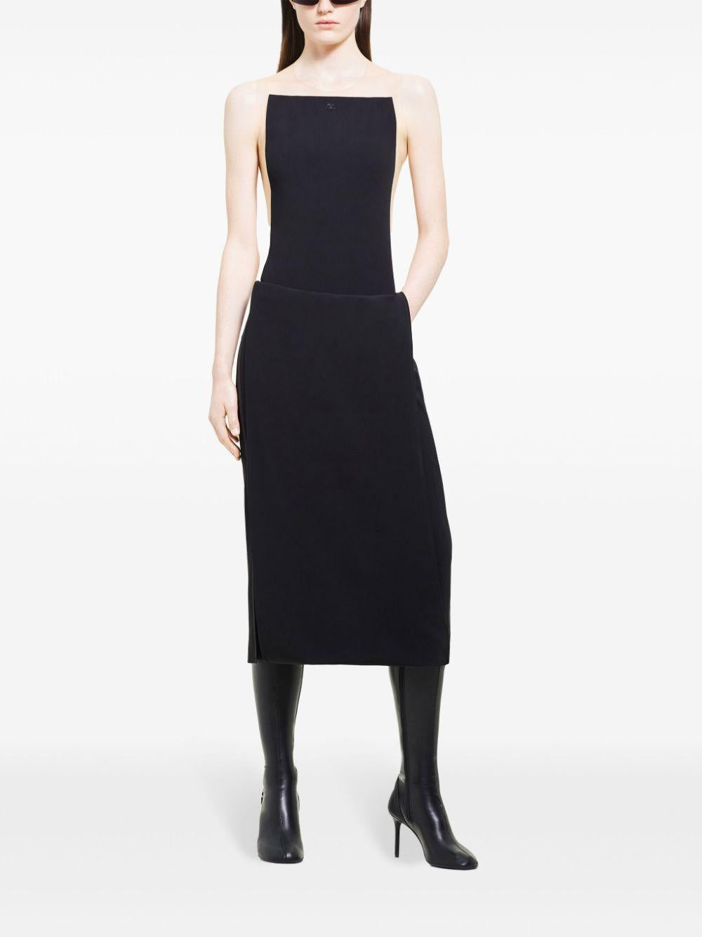 Illusion bodysuit<BR/><BR/> 424JBD112PL0159 B099 COURRÈGES