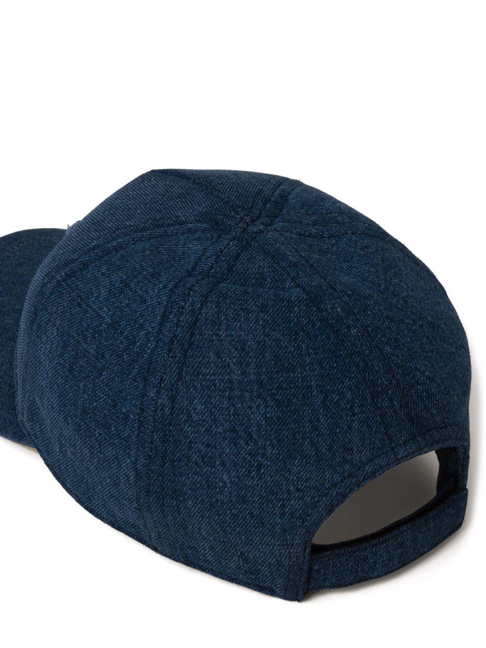 Denim Baseball Cap 5HC179 2CL4F0008 MIU MIU