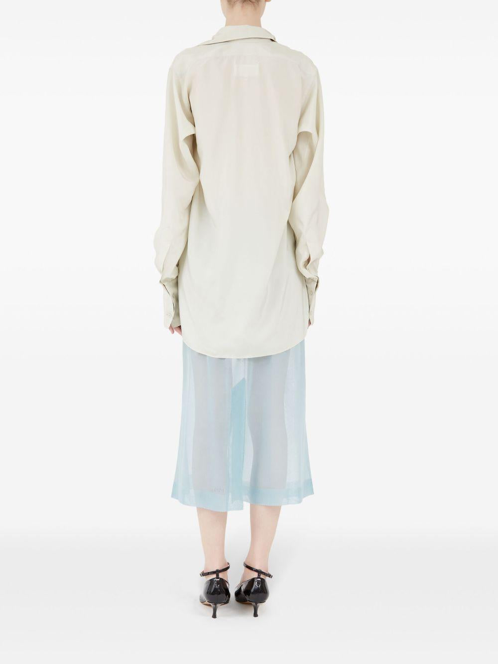 Long-sleeve buttoned shirt<BR/><BR/> S51DT0020 S76632729 MAISON MARGIELA