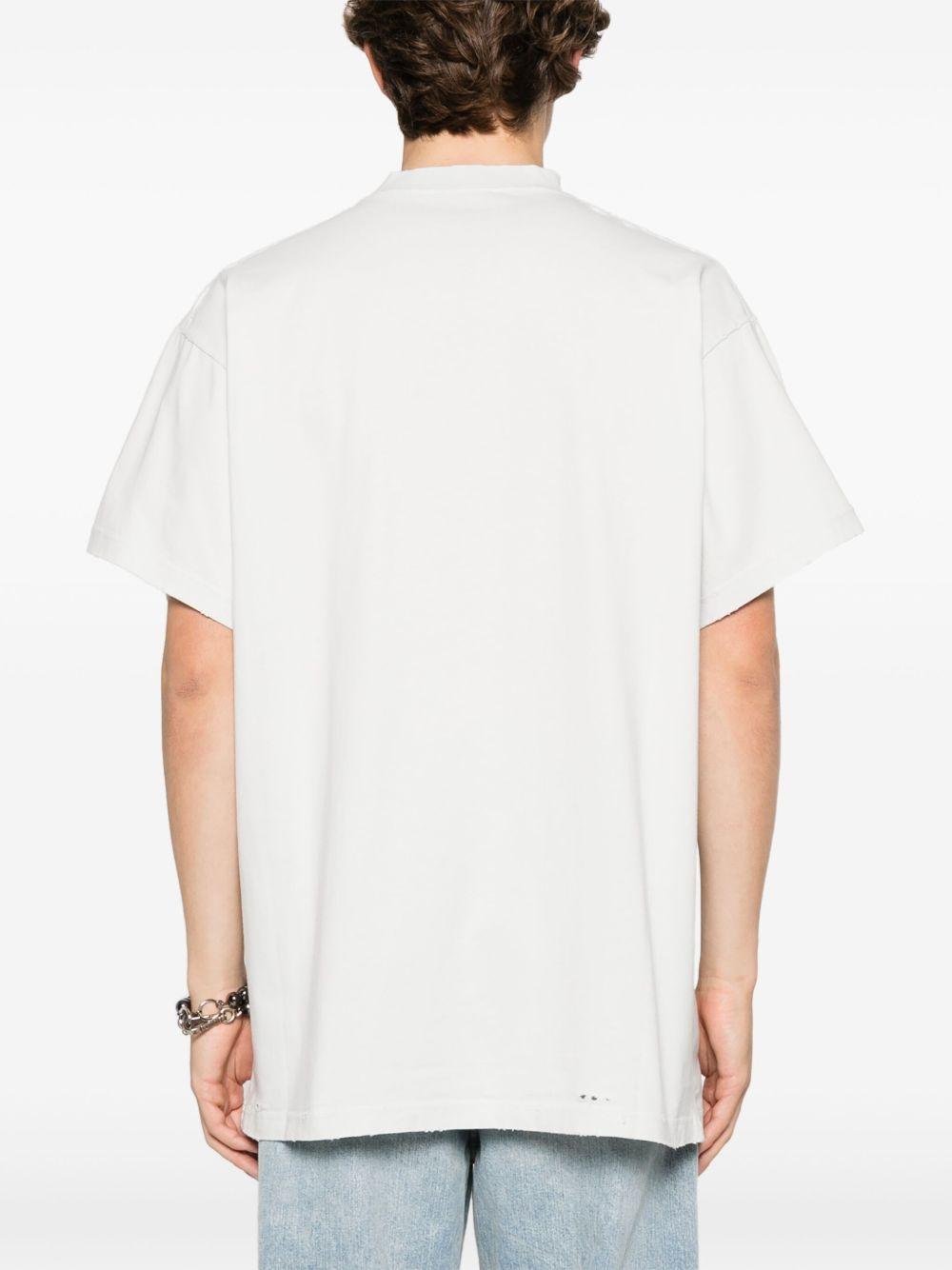 3B Liquified Oversize t-shirt<BR/><BR/><BR/> 787349 TRVS89081 BALENCIAGA