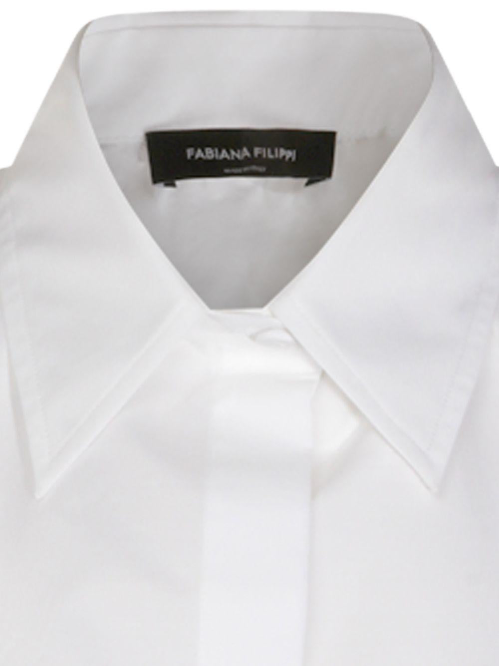 Cropped poplin shirt CAD266F309L582 21 FABIANA FILIPPI