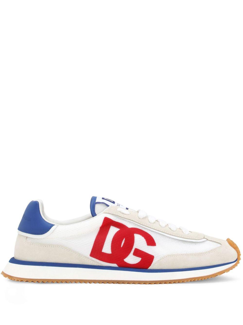 DG Cushion mixed-material sneakers<BR/><BR/><BR/> CS2288 A535589926 DOLCE & GABBANA