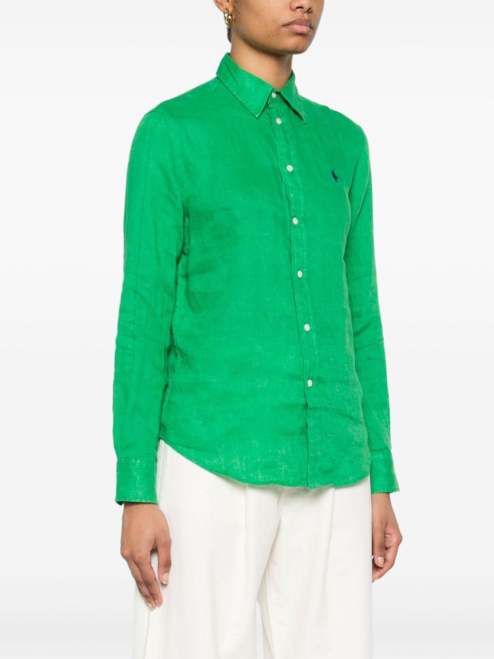 Logo shirt 211970730009 BRIGHT CLOVER POLO RALPH LAUREN