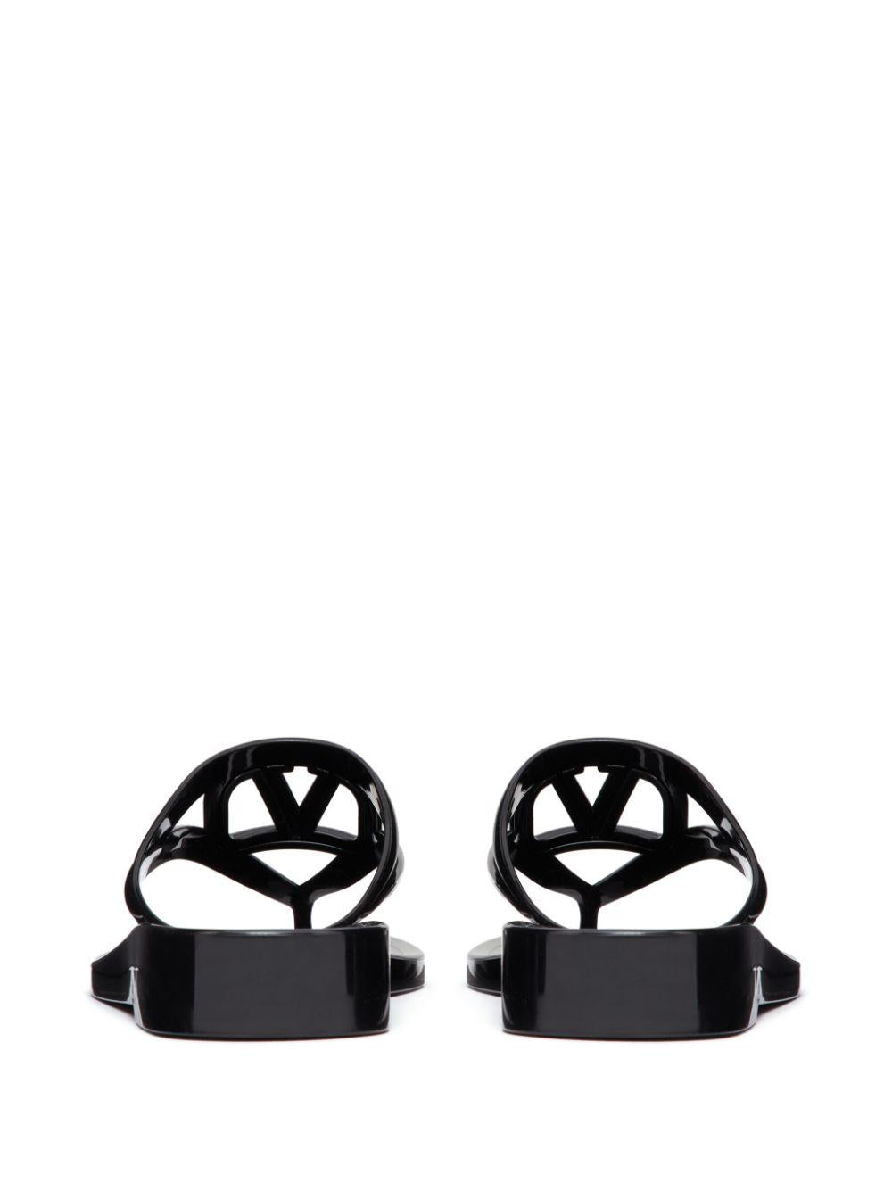 VLogo Signature flip-flops<BR/><BR/> 6W2S0IG8ZFV 0NO VALENTINO GARAVANI