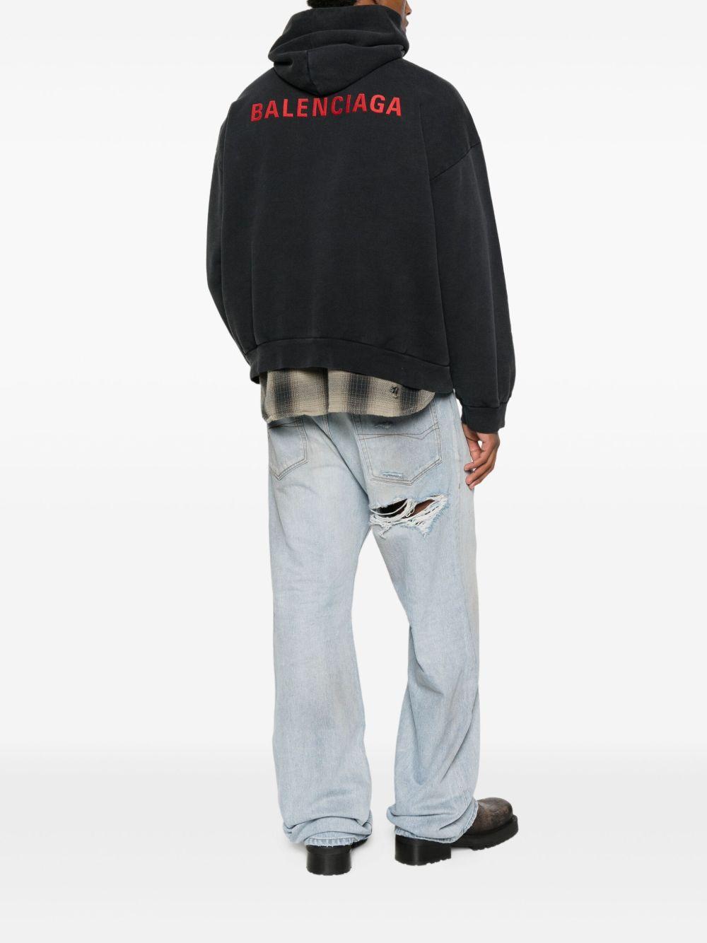 Hoodie Medium Fit 767877 TTVJ28483 BALENCIAGA