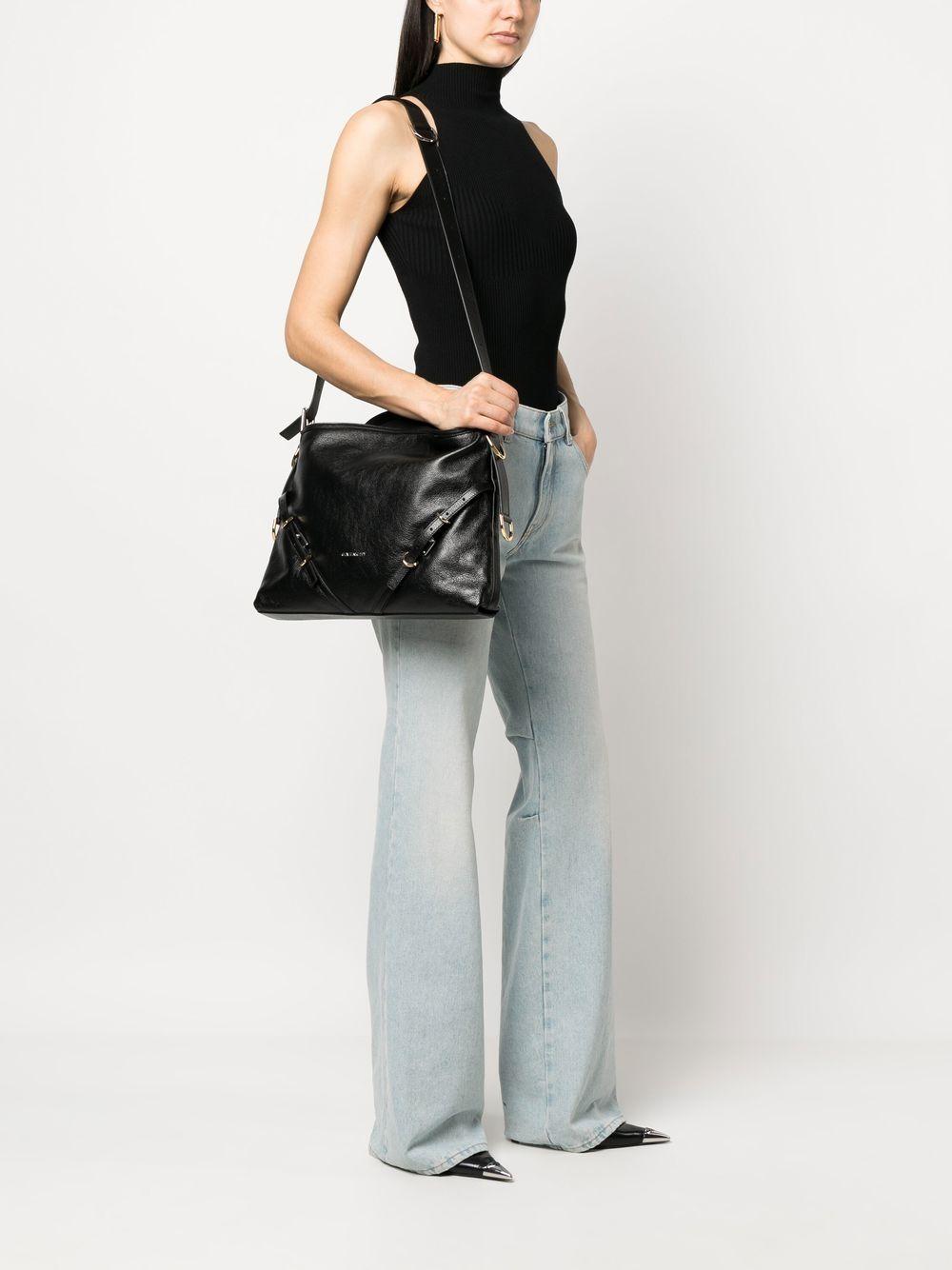 Grained-leather shoulder bag<BR/><BR/><BR/> BB50SSB1Q7 001 GIVENCHY