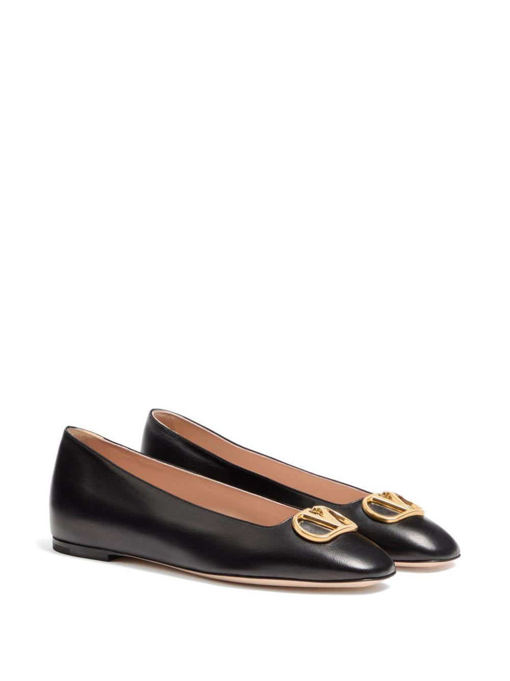 VLogo Signature Ballerina In Nappa 8W0S0PI8RRE 0NO VALENTINO GARAVANI