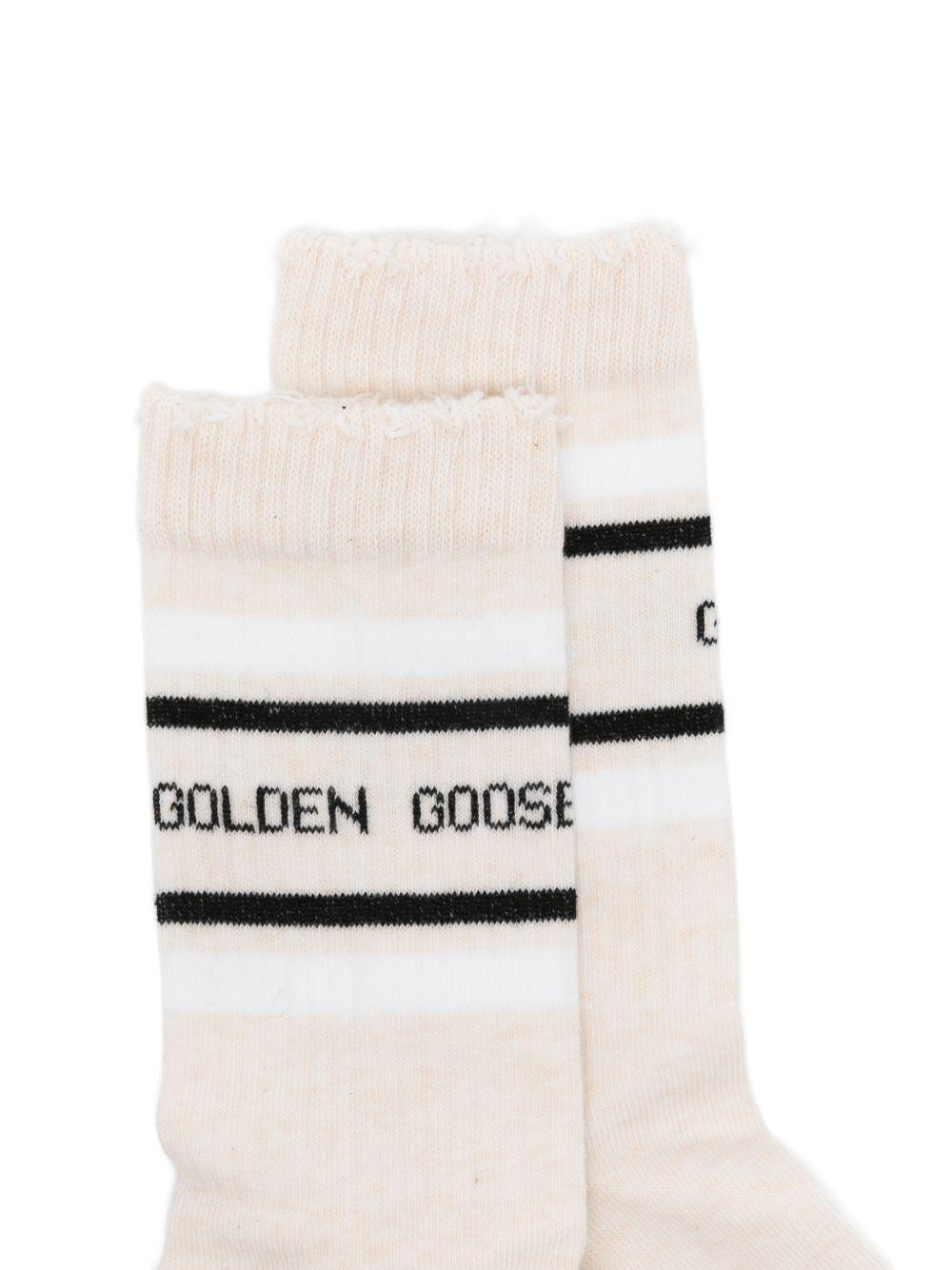 Ribbed striped socks GUP00883 P00220512403 GOLDEN GOOSE