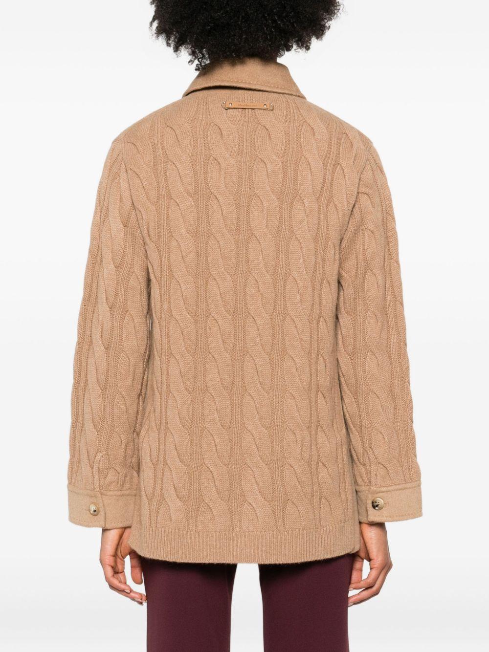 Camel yarn overshirt 2521316012 TACCO001 MAX MARA