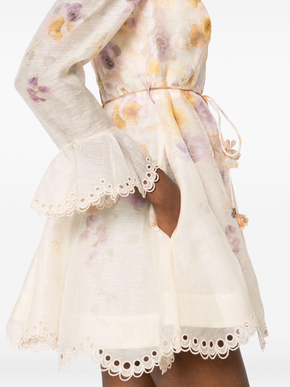 Memento minidress 4693DF252 PSFL ZIMMERMANN