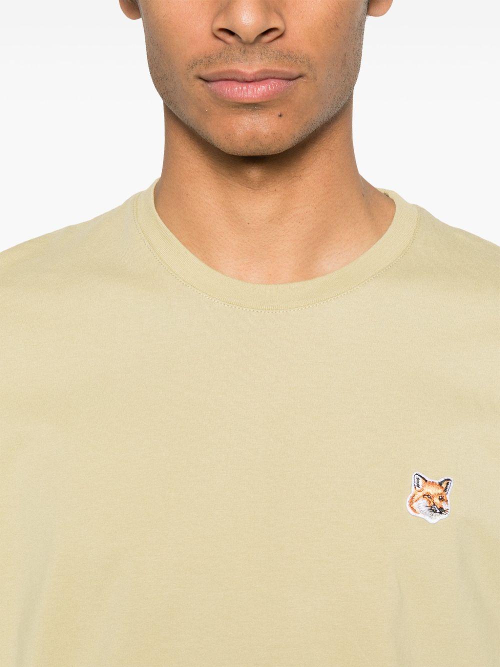 Fox Head-patch T-shirt<BR/><BR/><BR/> LM00104KJ0008 P357 MAISON KITSUNÉ