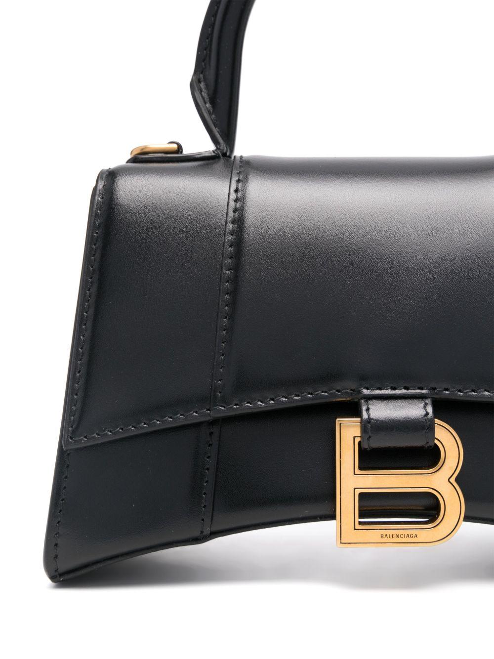 Hourglass XS top-handle bag<BR/><BR/><BR/><BR/><BR/><BR/><BR/> 592833 1QJ4M1000 BALENCIAGA