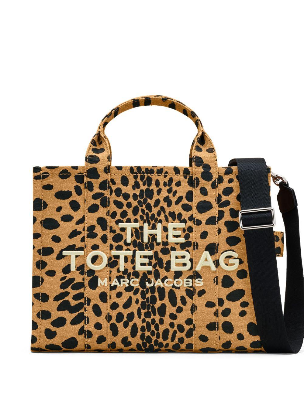 The Medium Cheetah Canvas Tote Bag<BR/><BR/><BR/> 2R4HTT002H03 002 MARC JACOBS