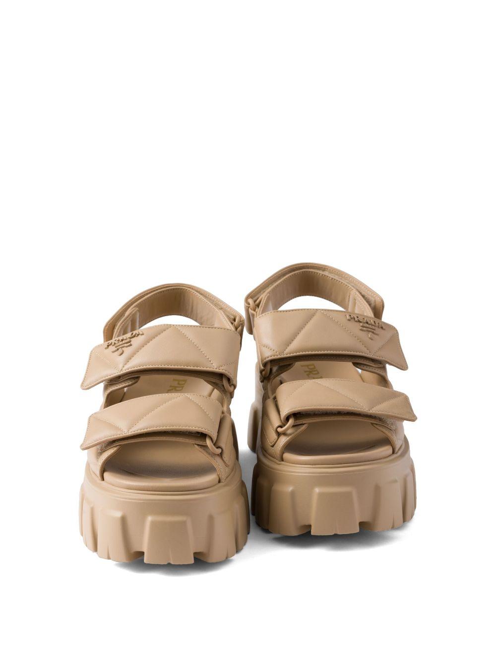 55mm Monolith sandals<BR/><BR/><BR/> 1X439N 038F0036 PRADA