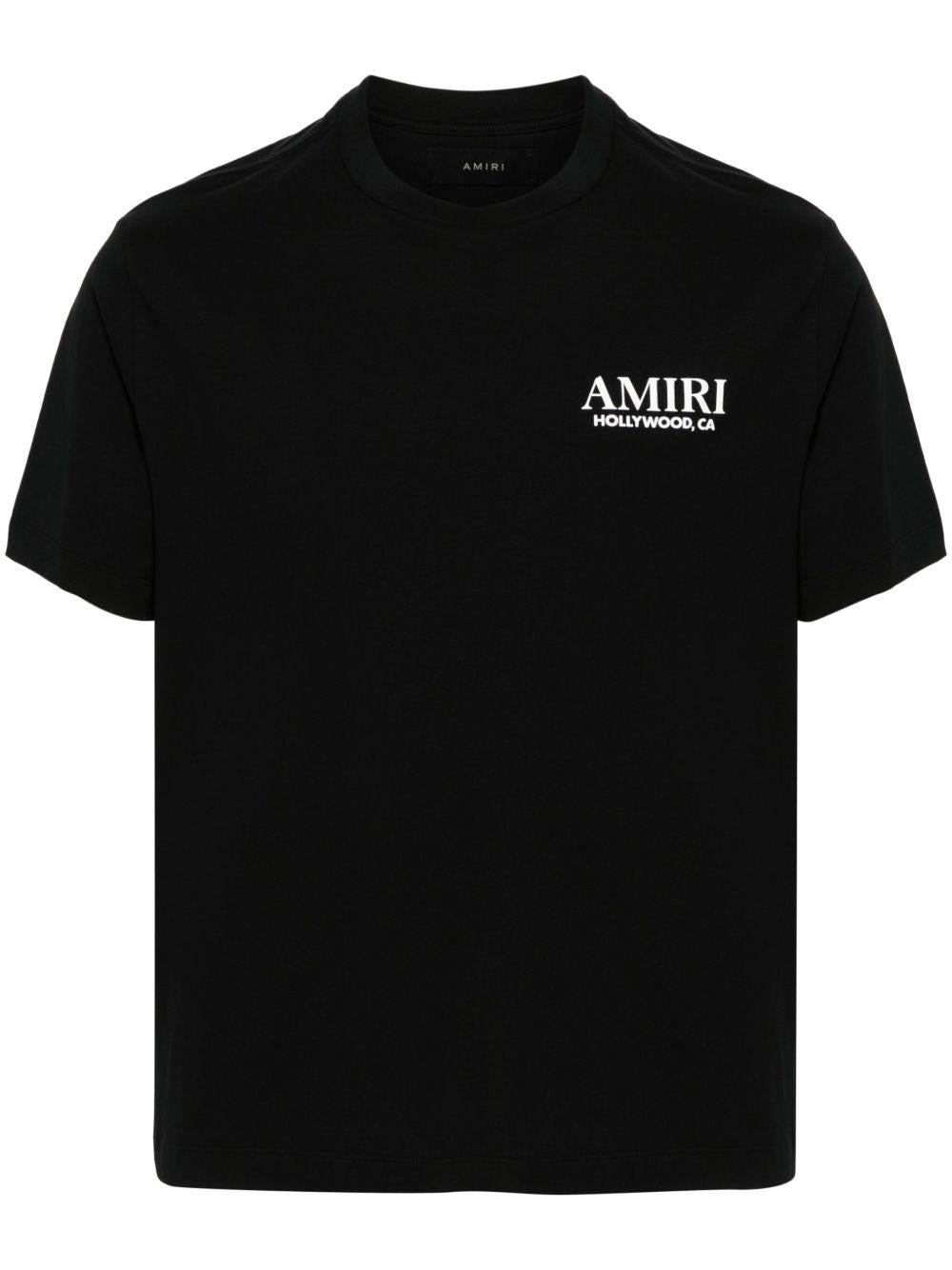 Bones Stacked cotton T-shirt<BR/><BR/><BR/> AMJYTE1075 BLACK AMIRI