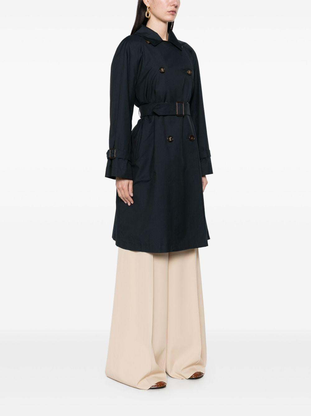 Gabardine-weave trench coat 2519021094 CTRENCH006 MAX MARA THE CUBE