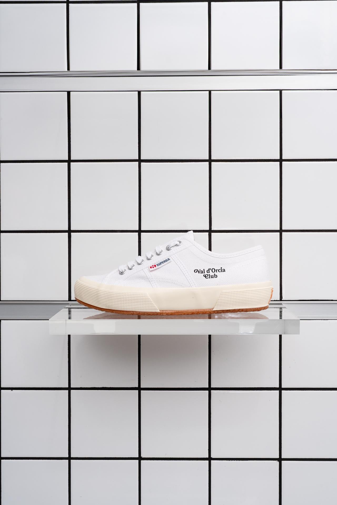 Superga x Val d'Orcia Club<BR/>Val d'Orcia Club sneakers S8161SW WHITE-OFFWHITE VAL D'ORCIA CLUB