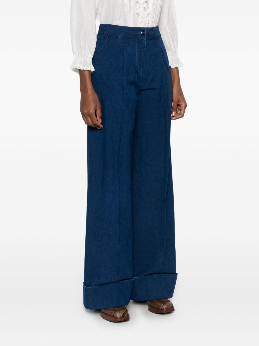 Wide-leg pants 6B3DD19D94B 558 VALENTINO GARAVANI