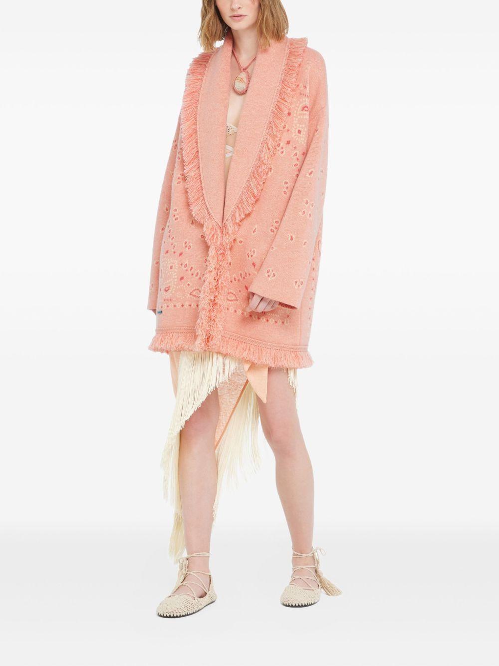 Bandana Jacquard Cardigan LWHB064R26KNI029 3C84 ALANUI