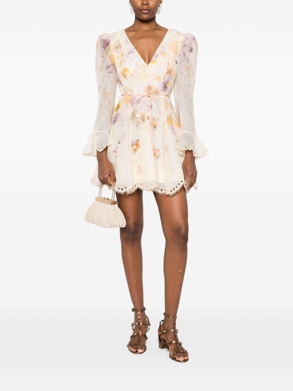 Memento minidress 4693DF252 PSFL ZIMMERMANN