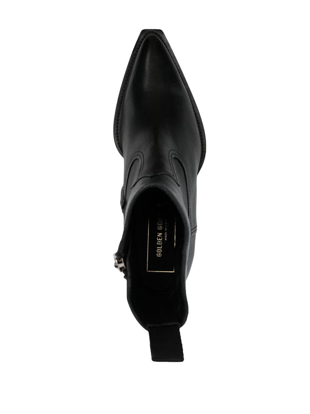 Pointed-toe leather boots GWF00545 F00448890100 GOLDEN GOOSE