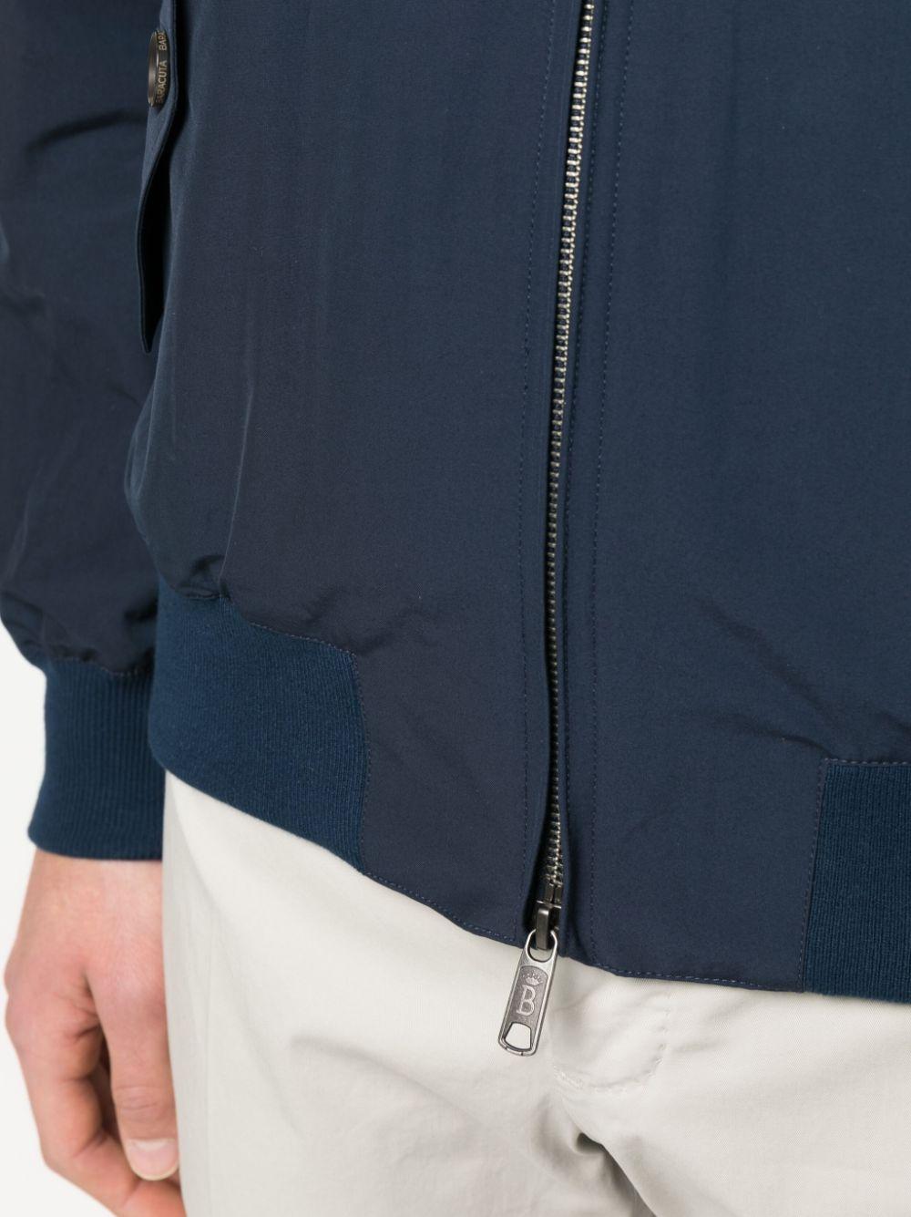 Jacket with zip and high collar BRCPS0001BCNY1 309 BARACUTA