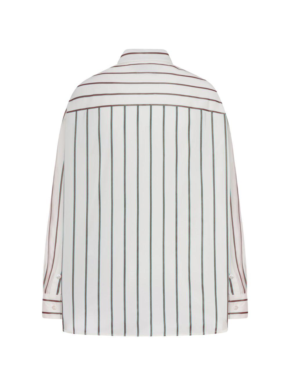 Web silk jacquard shirt 855879 ZAUGG9669 GUCCI