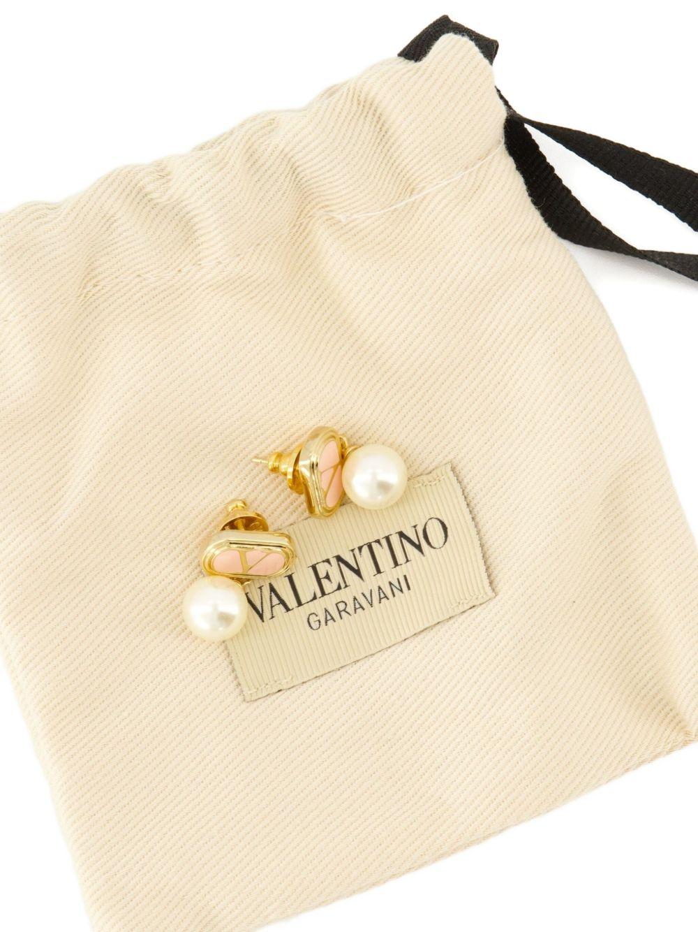 Logo and pearl earrings 7W2J0X91LTD BYT VALENTINO GARAVANI