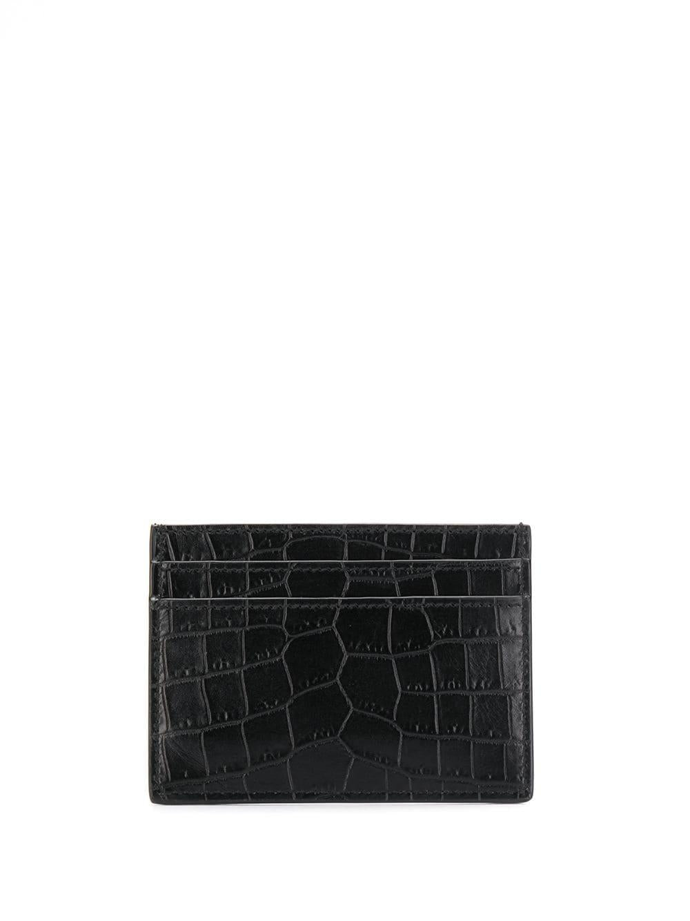 Tiny Cassandre card case 607603DZE0W 1000 SAINT LAURENT