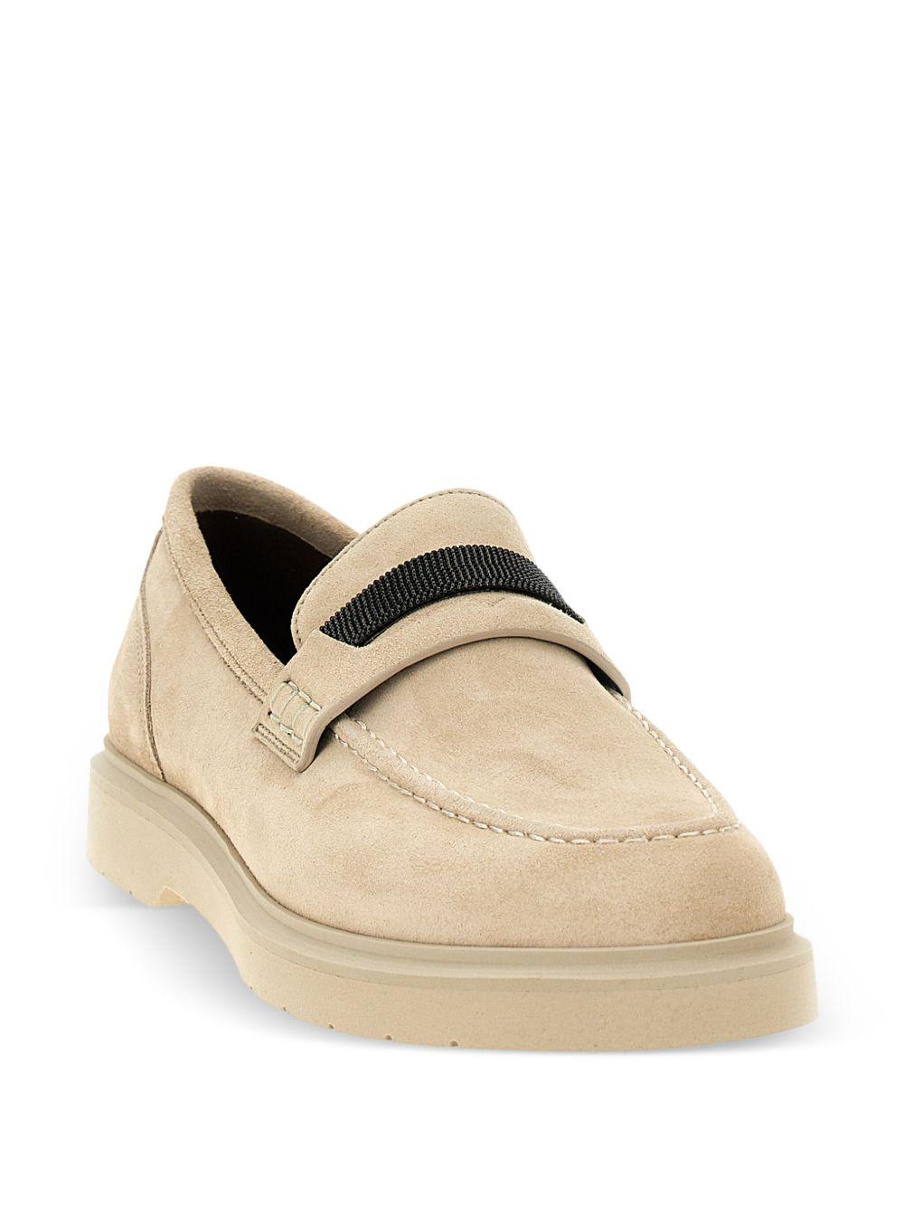 Beige loafers MZSFG2370 C7680 BRUNELLO CUCINELLI