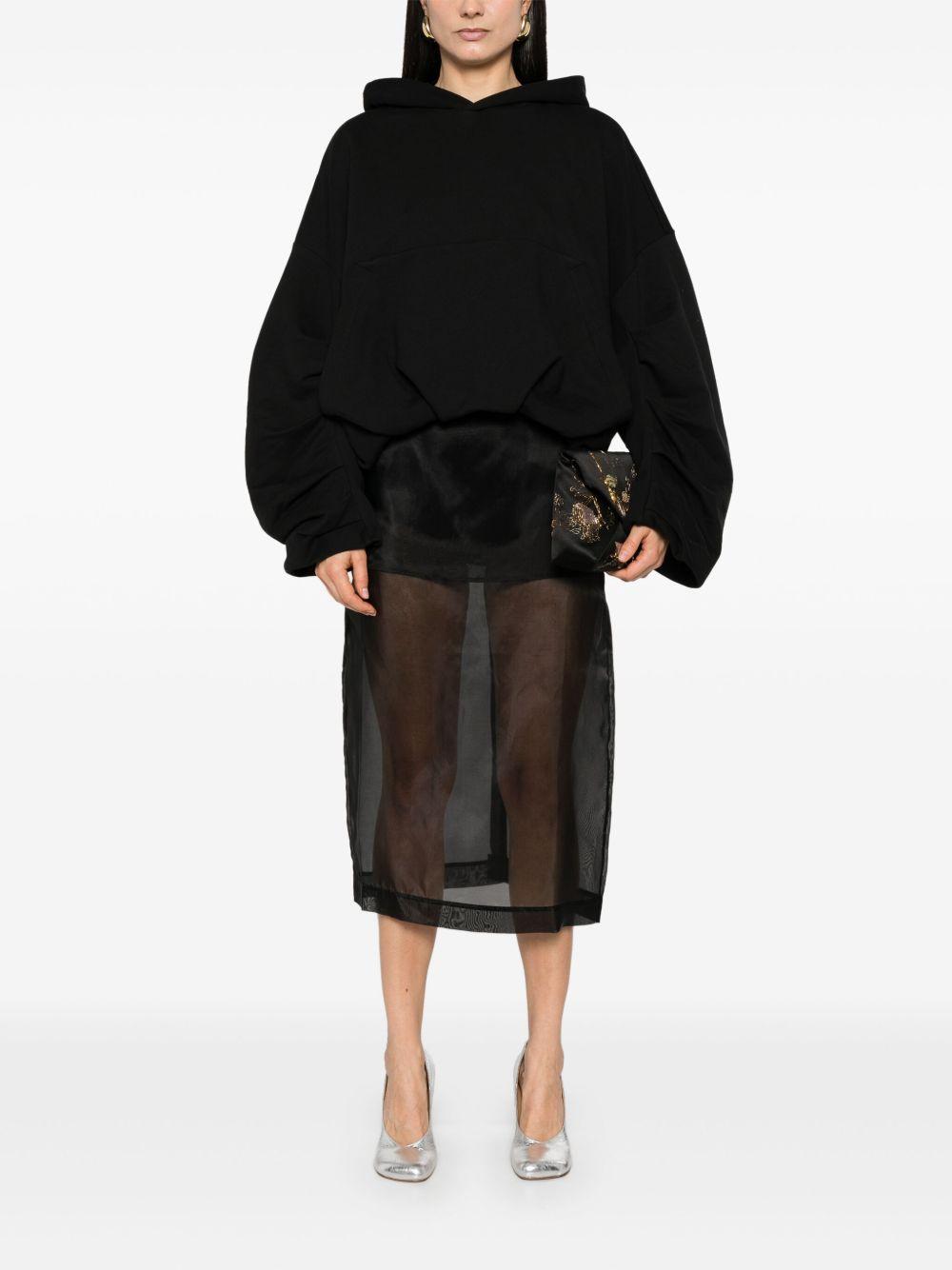 Draped hoodie 011106 1610900 DRIES VAN NOTEN