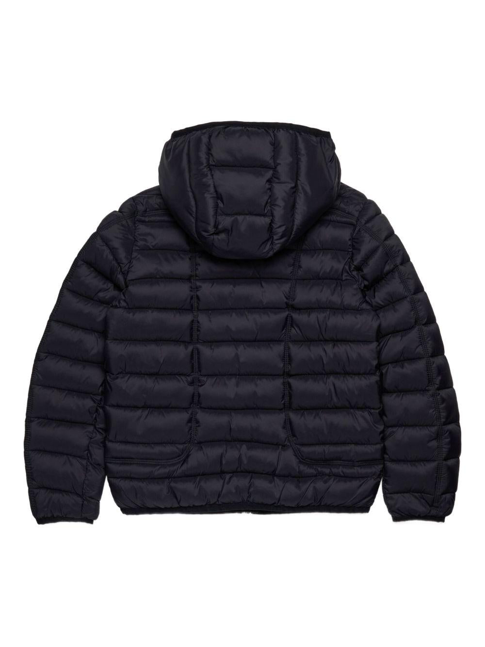 JWSTONE nylon jacket with hood J02425 KXBRDK900 DIESEL KID