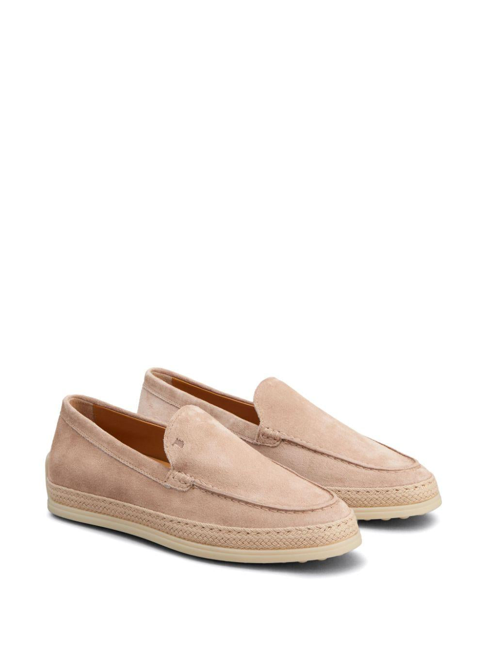 Slipper loafers in suede XXW92K0HU30 M8WM027 TOD'S