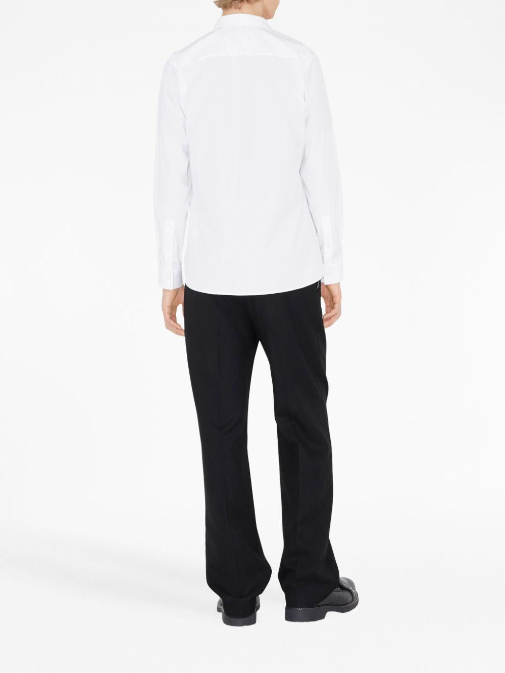 Long-sleeved button-up cotton shirt<BR/><BR/><BR/> 8071465 A1464 BURBERRY