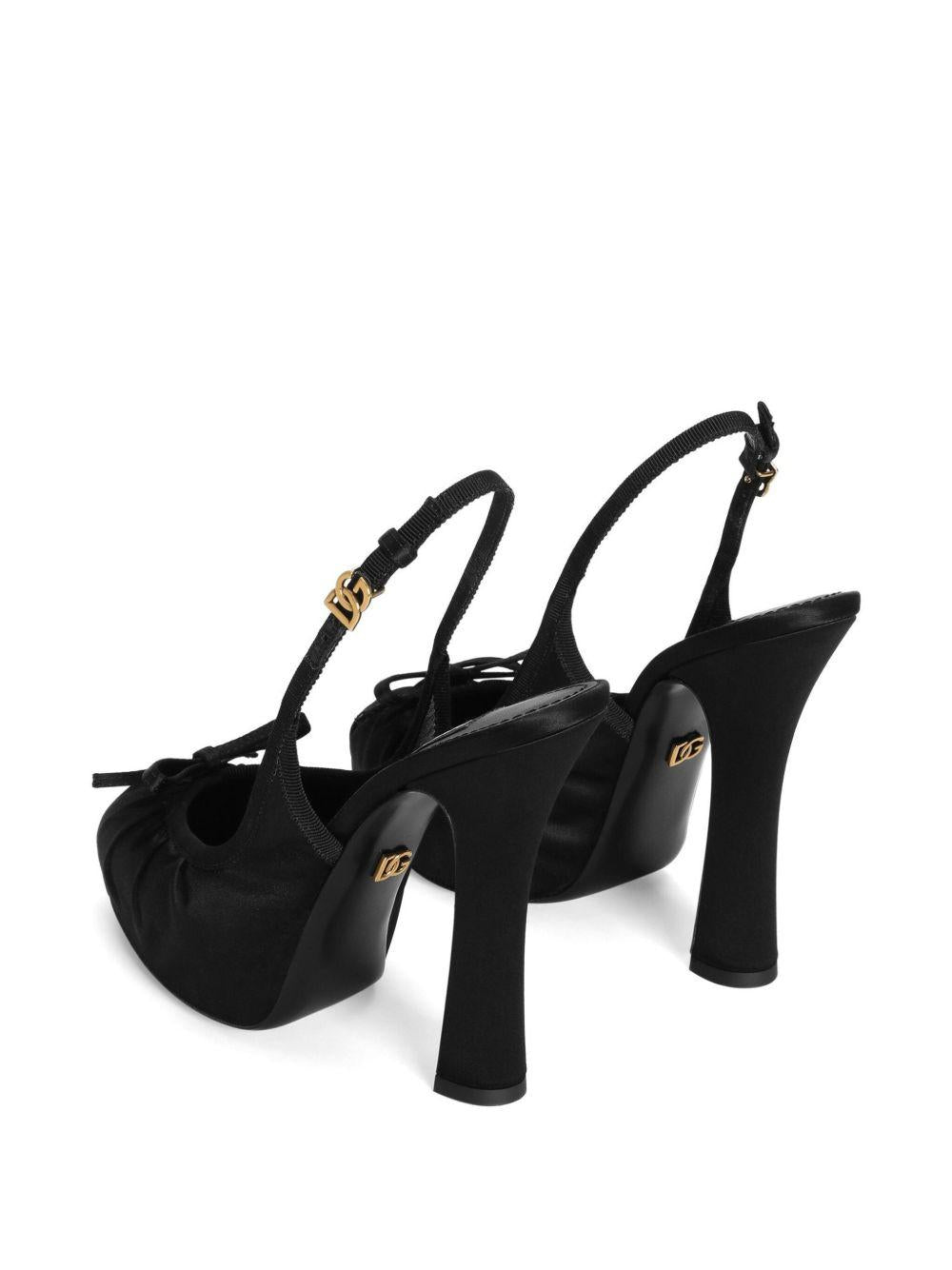 Satin pumps<BR/><BR/><BR/> CG0927 AD1608B956 DOLCE & GABBANA