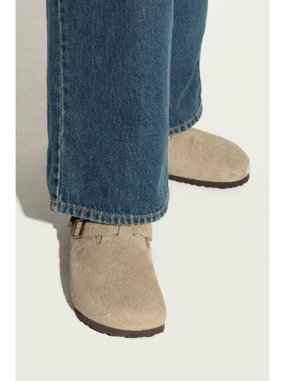 Tokio II suede clogs<BR/><BR/><BR/> 1028323 TAUPE BIRKENSTOCK