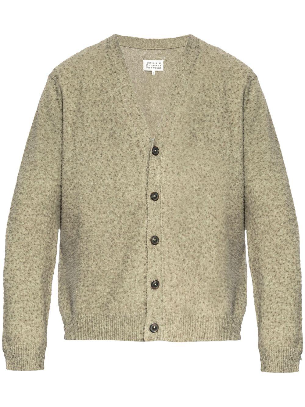 Pilled cardigan<BR/><BR/><BR/> S50HP0019 M13108114M MAISON MARGIELA