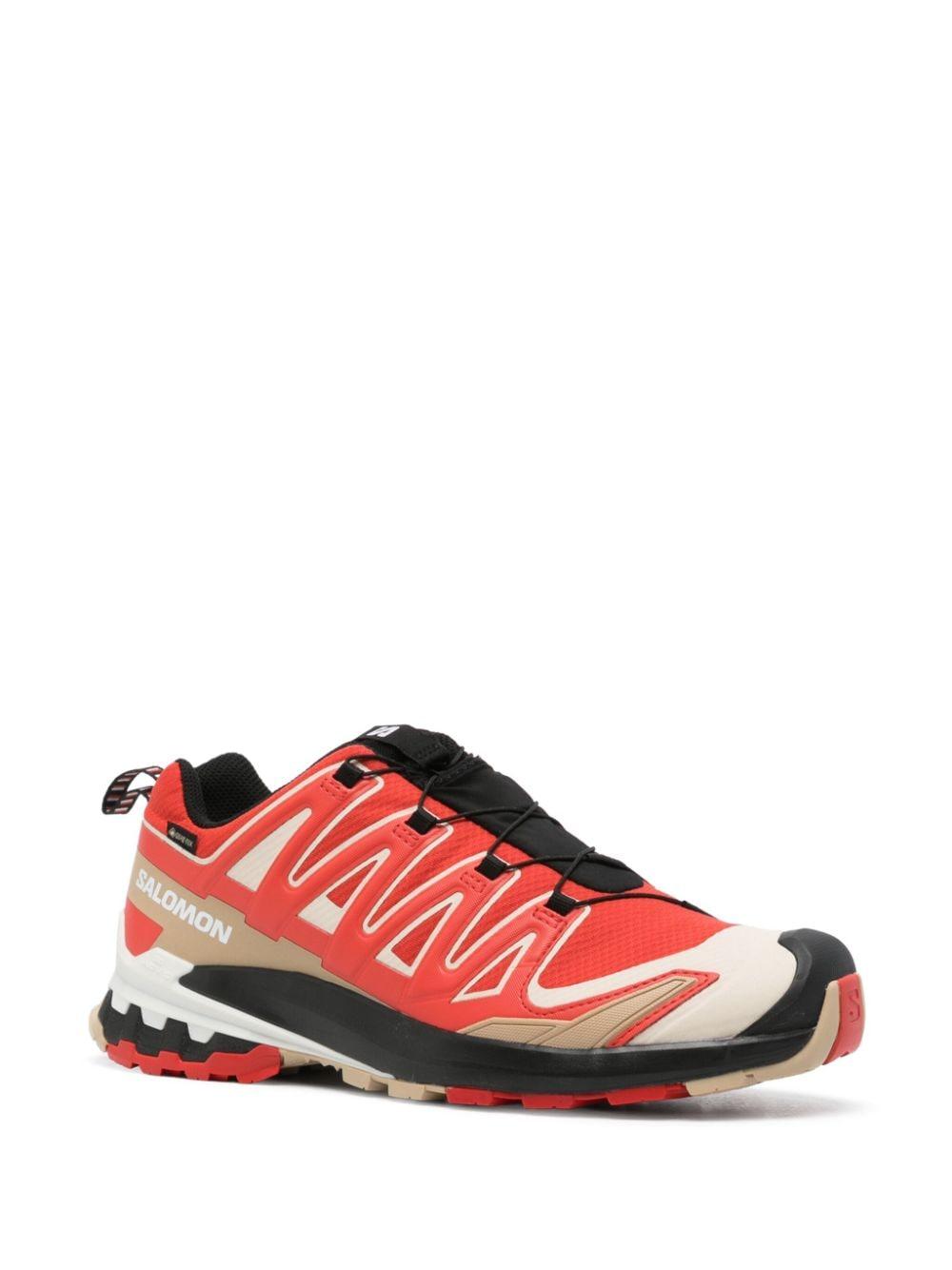 Aurora red/white/safari beige waterproof GORE-TEX® sneakers L47686700 AURORA RED/SAFARI/WHITE SALOMON
