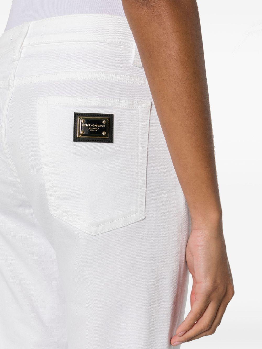 Audrey slim-leg jeans<BR/><BR/><BR/> FTCS0D G8IB7S9001 DOLCE & GABBANA