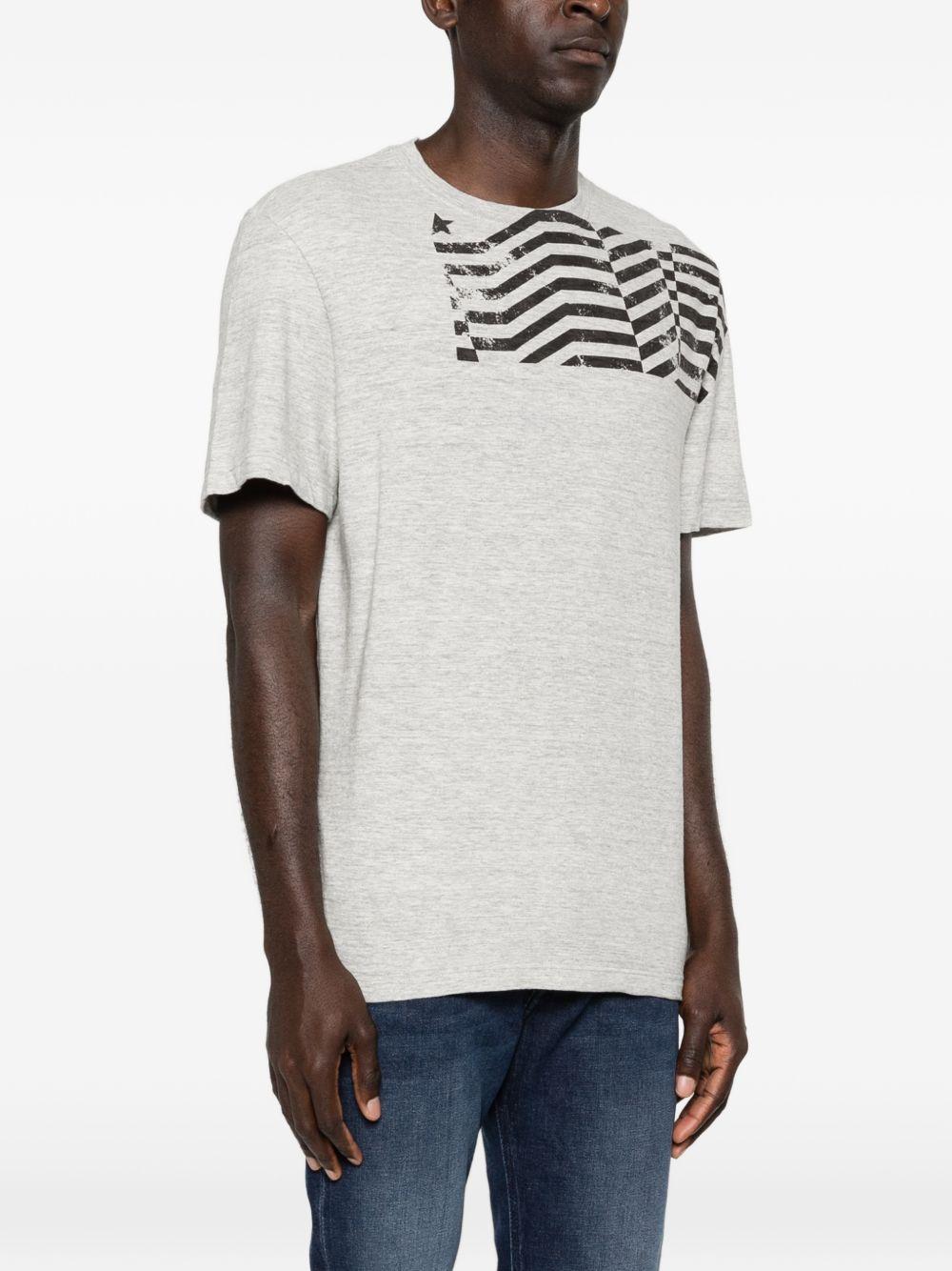 printed cotton T-shirt GUP01220 P00252360255 GOLDEN GOOSE