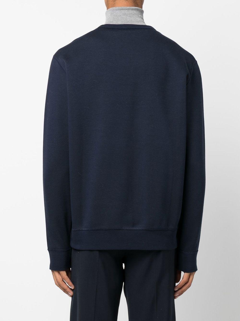Maglione girocollo con ricamo<BR/><BR/><BR/> 710888284001 AVIATOR NAVY POLO RALPH LAUREN