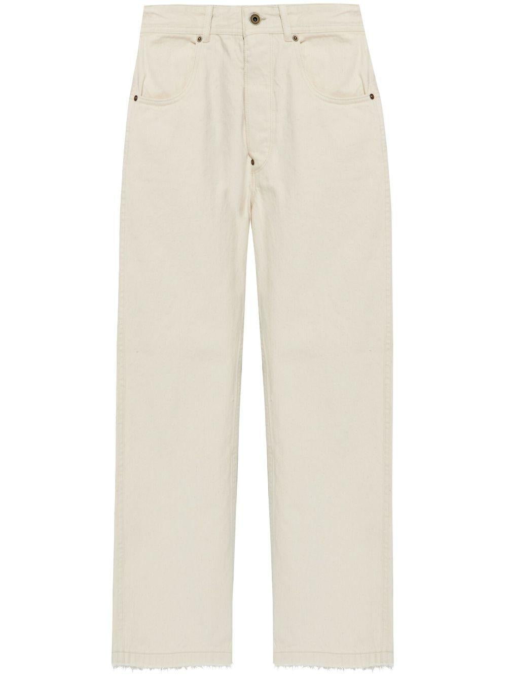 Buckled straight jeans<BR/><BR/><BR/> S50LA0240 M30026105M MAISON MARGIELA