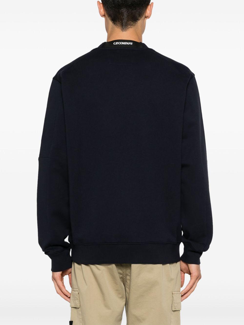Lens-detailed sweatshirt<BR/><BR/><BR/> 18CMSS023A 005086W888 C.P. COMPANY