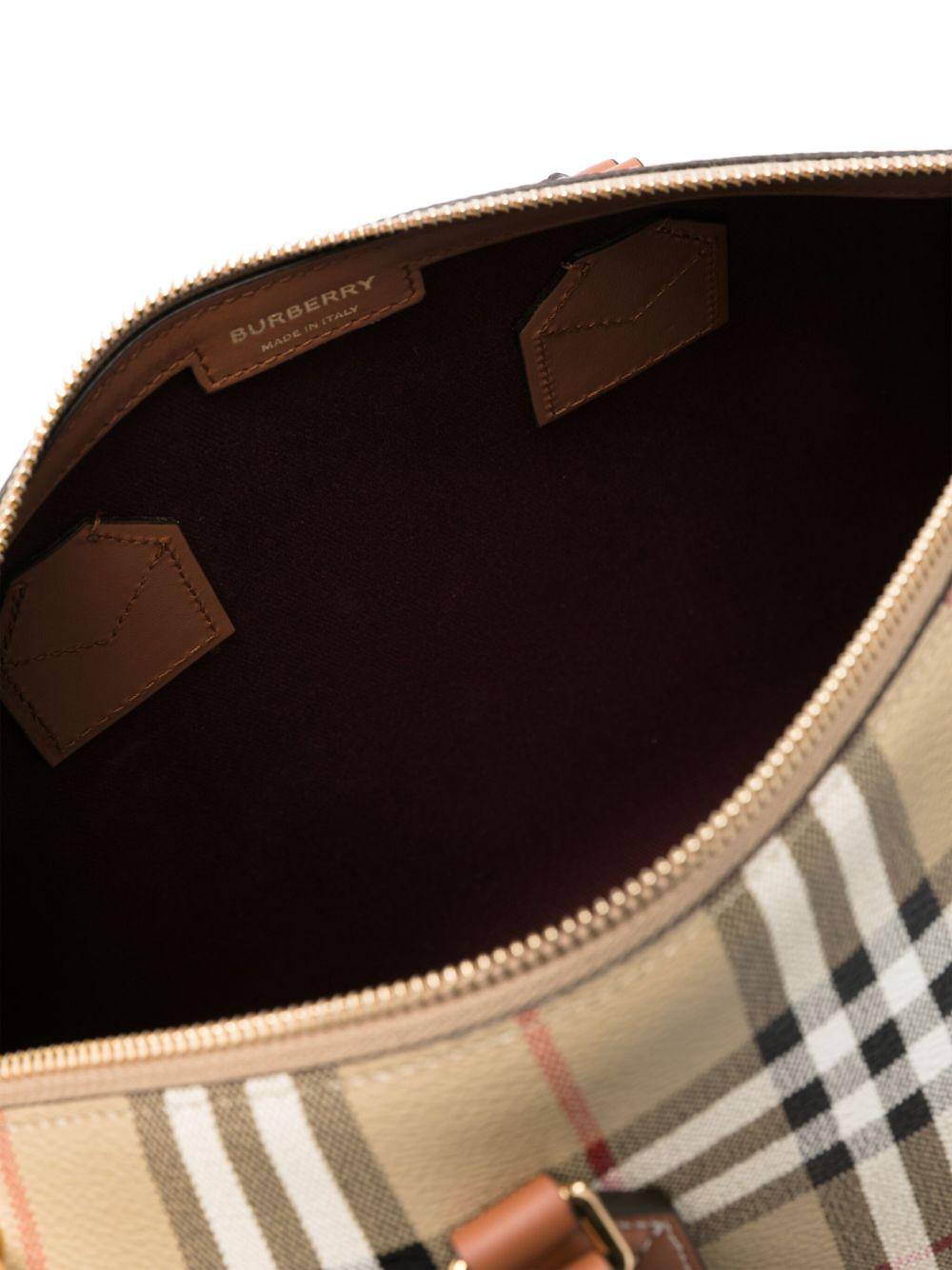 Check medium Bowling bag 8092085 A9534 BURBERRY