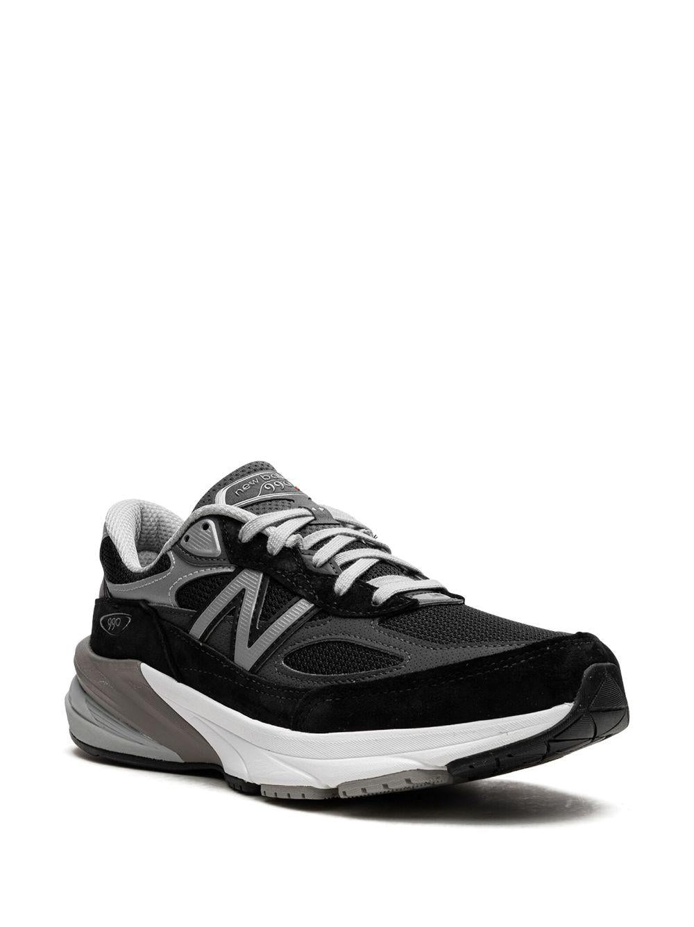 990V6 "Black/Silver" sneakers<BR/><BR/><BR/> M990BK6 BLACK NEW BALANCE