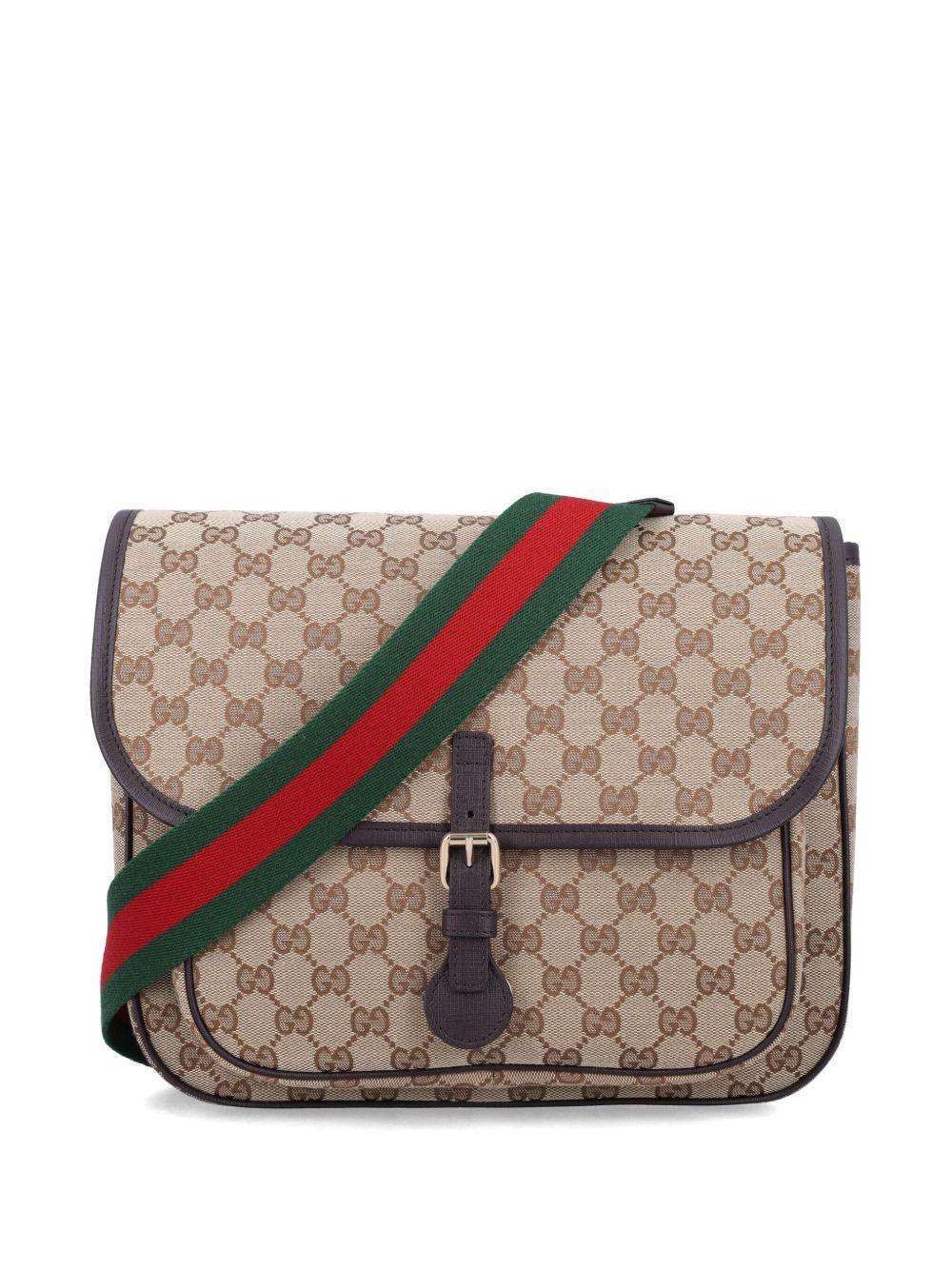 GG canvas messenger bag<BR/><BR/><BR/> 793823 FADK39762 GUCCI KIDS